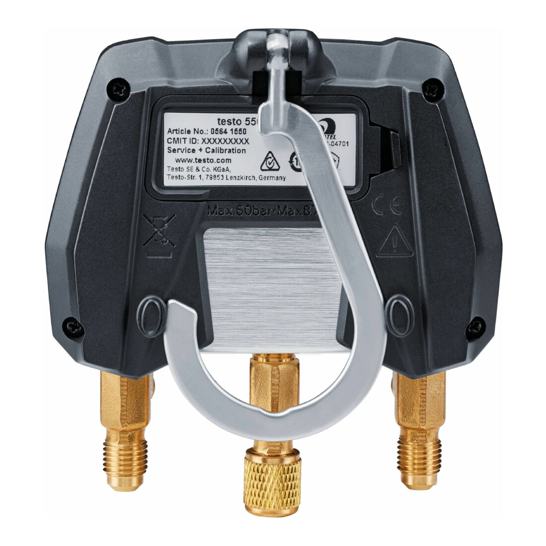 Testo 550i App-gesteuerte dig. Monteurhilfe, Bluetooth, 2-Wege Ventilblock