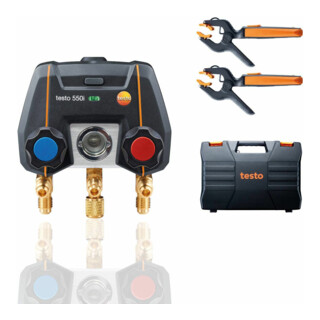 Testo 550i Smart Set App-gesteuerte digitale Monteurhilfe