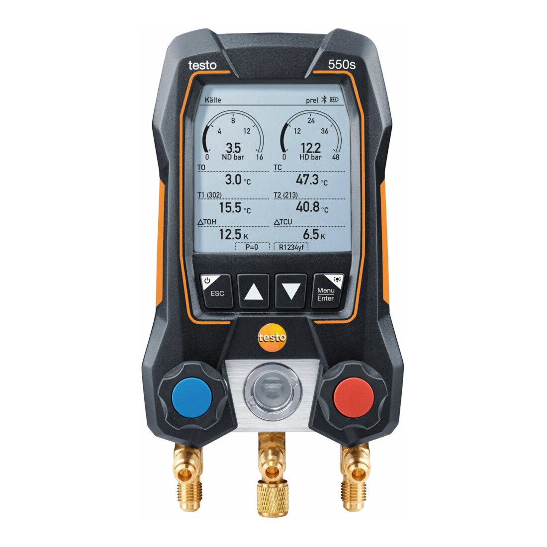 Testo 550s Basis Set Smarte digitale Monteurhilfe