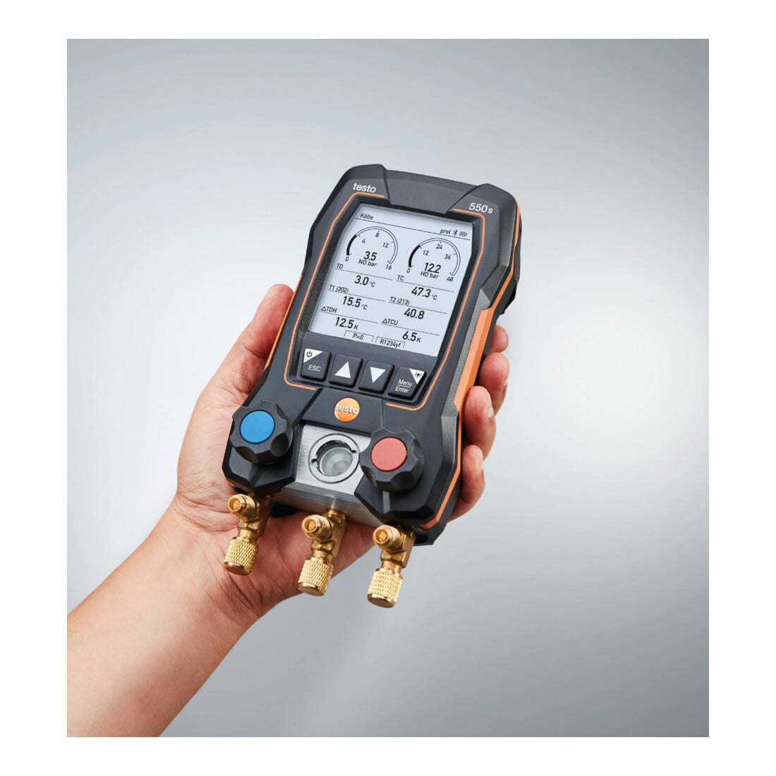 Testo 550s Basis Set Smarte digitale Monteurhilfe