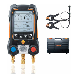 Testo 550s Set de base Assistant numérique intelligent pour monteur