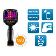 Testo 883 Set Caméra thermique Testo 883 avec 2 objectifs et accessoires-1