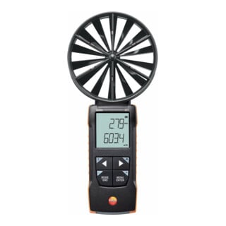 Testo Anémomètre numérique à hélice 417, 100 mm avec connexion à une application