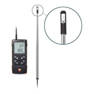 Testo Anemometro digitale a filo caldo 425 con connessione app