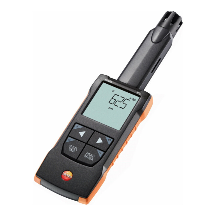 Testo Digitale CO2 Meter 535 met App Aansluiting