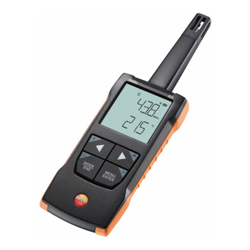 Testo Digitale Thermohygrometer 625 met App-aansluiting