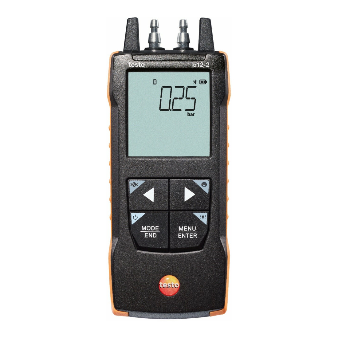 Testo Digitale verschildrukmeter 512-2 met App aansluiting