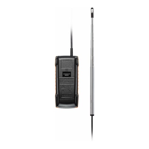 Testo Digitale warmdraad anemometer 425 met App aansluiting