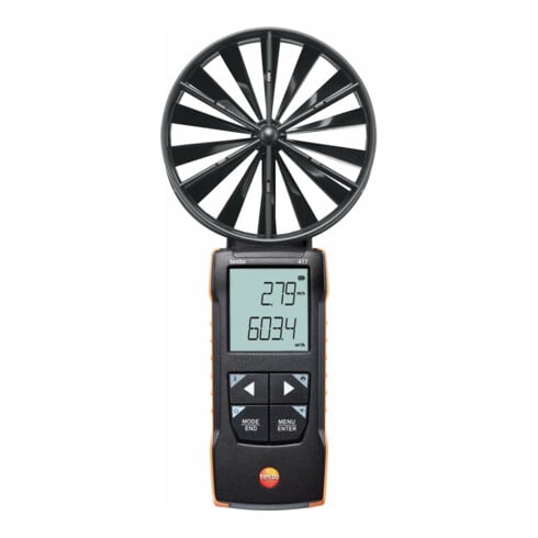 Testo Digitale windmeter 417, 100 mm met App aansluiting