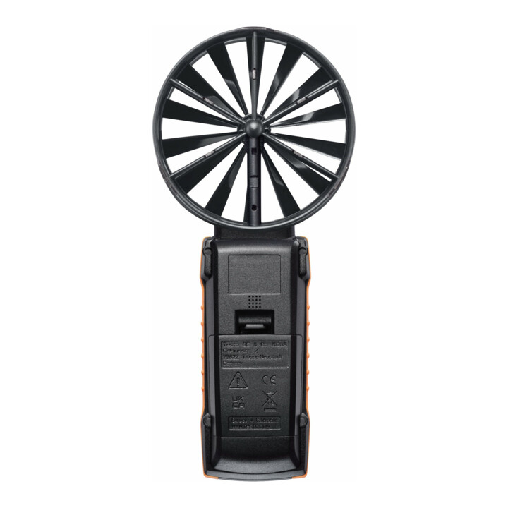 Testo Digitale windmeter 417, 100 mm met App aansluiting