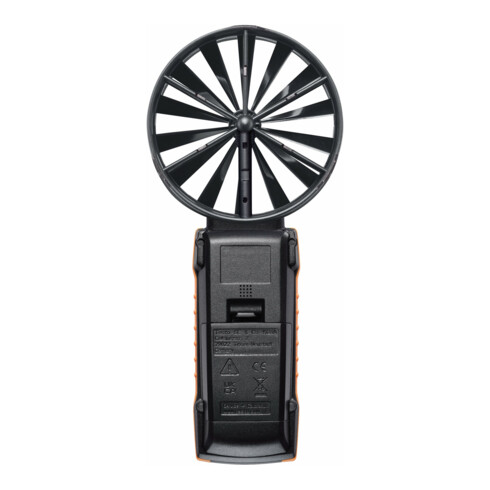 Testo Digitales Flügelrad-Anemometer 417, 100 mm mit App-Anbindung