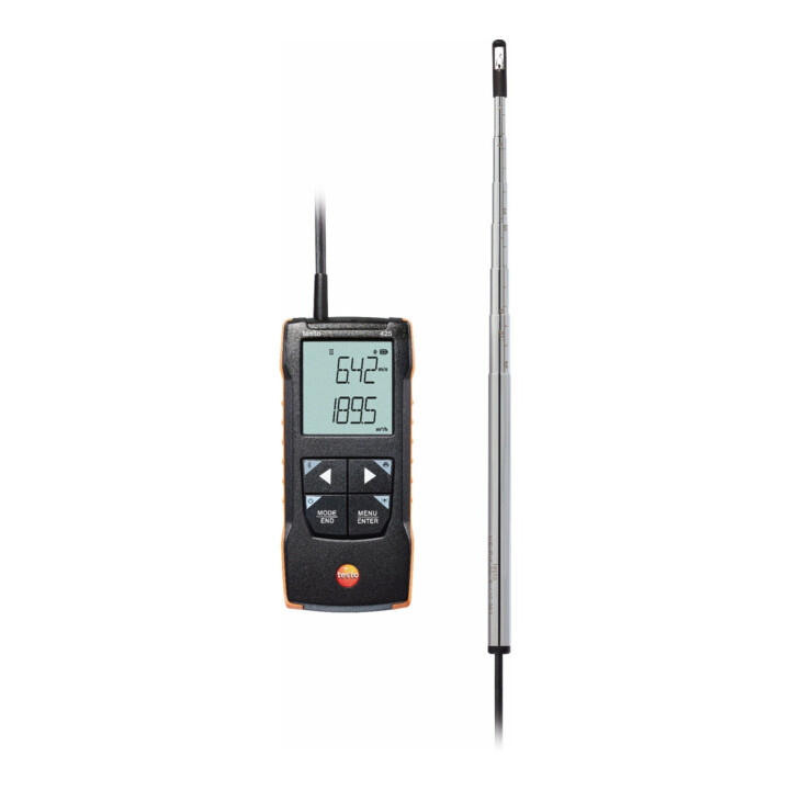 Testo Digitales Hitzdraht-Anemometer 425 mit App-Anbindung