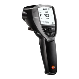TESTO Infrarood-temperatuur- en vochtigheidsmeter, Type: 835H1