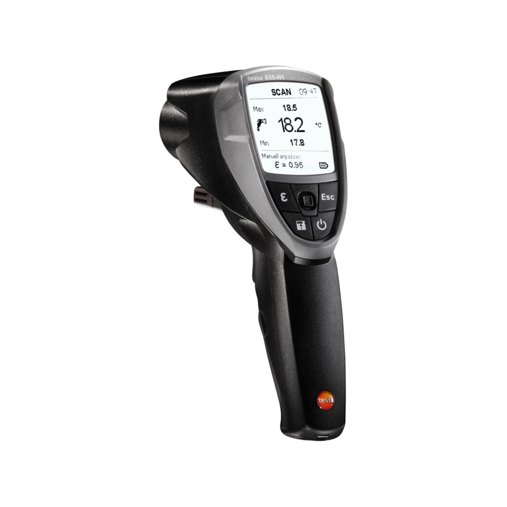 Testo Infrarot-Temperatur- und Feuchtemessgerät 835H1