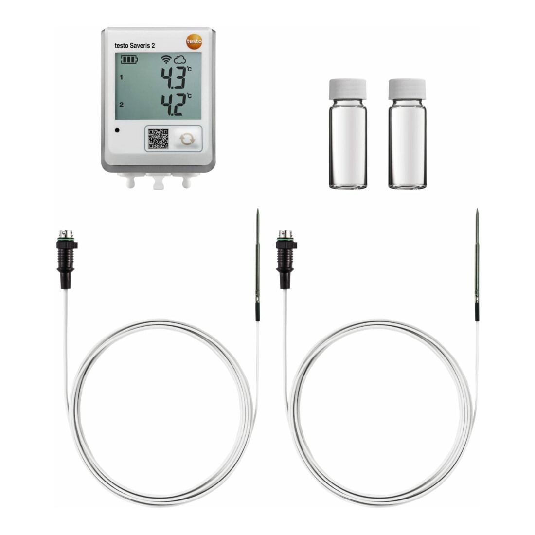 Testo Saveris 2 Set pour surveillance de la température dans le réfrigérateur