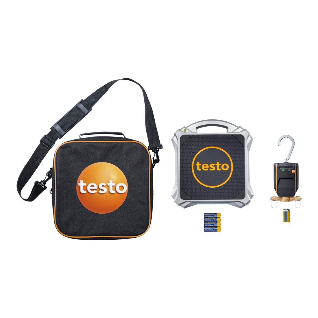 Testo Set Bilancia digitale per refrigeranti 560i con valvola intelligente e Bluetooth