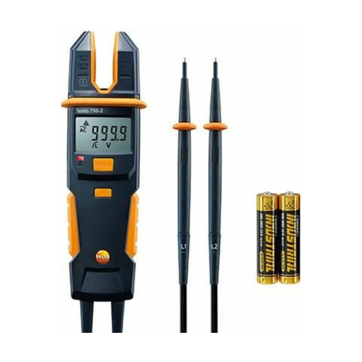TESTO Stroom-spanningstester, Type: 755-2