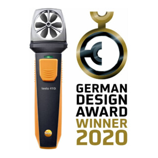 TESTO Temperatuur- en stromingsmeter, Type: 410I