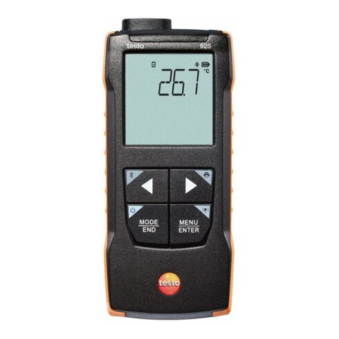 Testo temperatuurmeetapparaat 925 voor TE type K met app-aansluiting