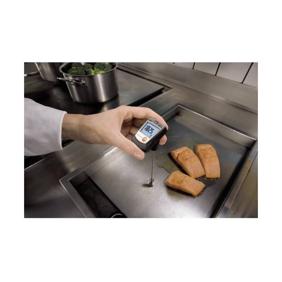 TESTO Temperatuurmeter met meetsonde, Type: T2