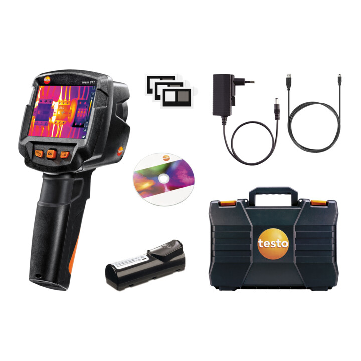 Testo warmtebeeldcamera 871s (240 x 180 pixels, App)