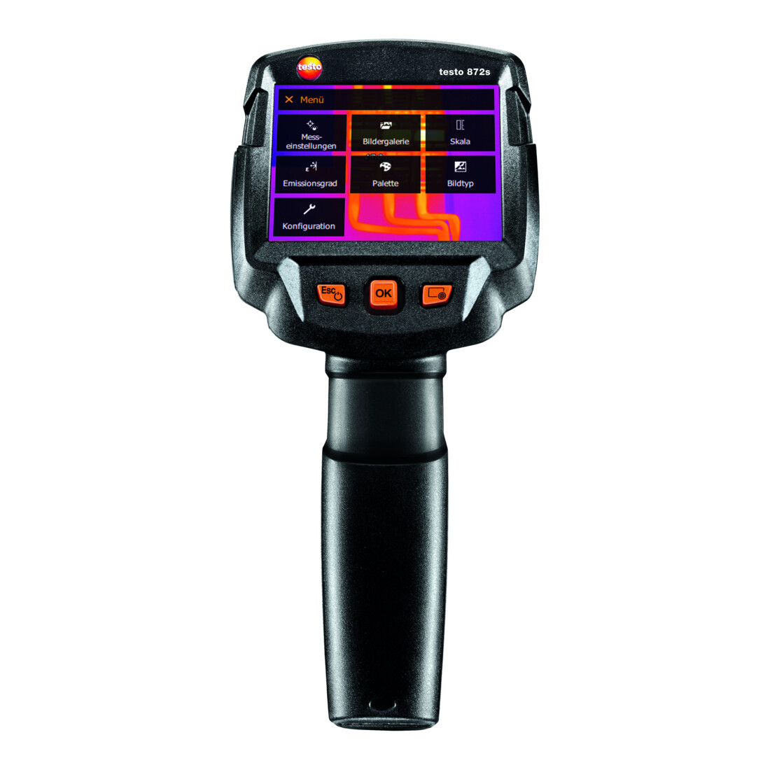Testo warmtebeeldcamera 872s (320 x 240 pixels, app, laser)