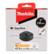 Tête à deux filets Tap&Go Makita 2,4 mm 191D93-3