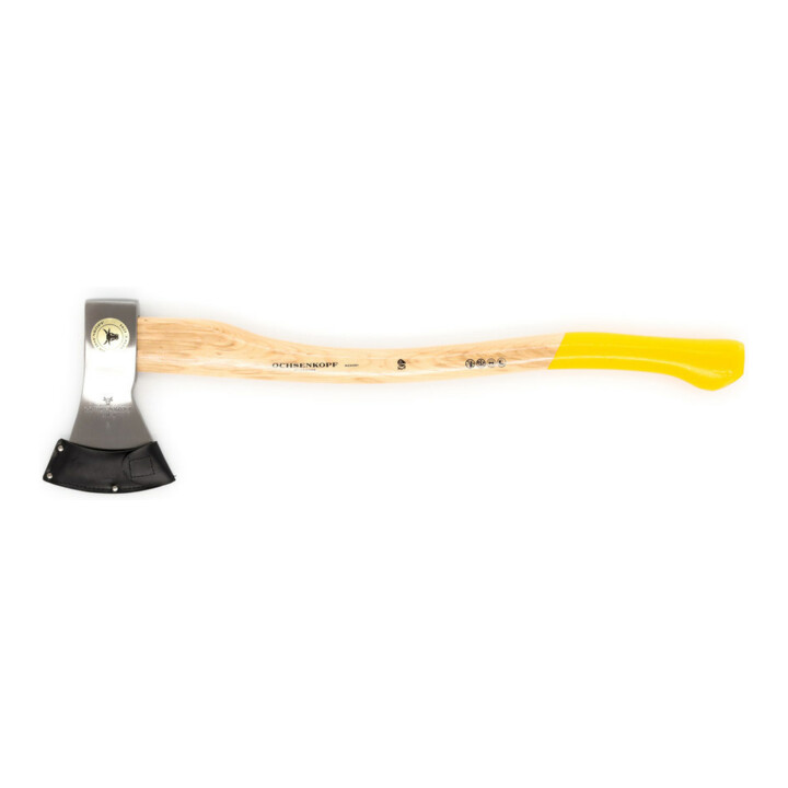 Tête de bœuf Hache de forêt universelle Manche en caryer, 1250 g