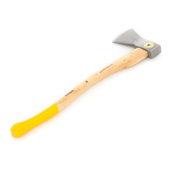 Tête de bœuf Hache de forêt universelle Manche en caryer, 1250 g