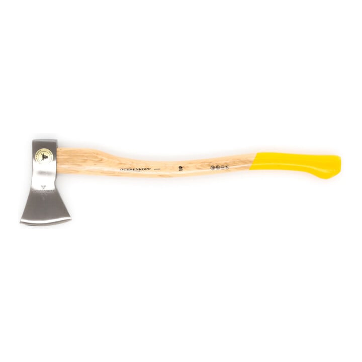 Tête de bœuf Hache de forêt universelle Manche en caryer, 1250 g
