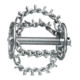 Tête de filature à chaîne Rothenberger avec pointes, 4 chaînes, anneau, 16 mm-4
