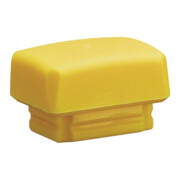 Tête de maillet à frappe amortie SECURAL D. tête 30 x 40 mm polyuréthane jaune m