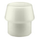 Halder tête de marteau doux nylon blanc-4