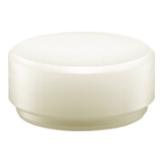Tête de marteau Halder soft-face nylon blanc, sans recul