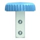 Tête de vis 3/8" en acier Chrome-Vanadium zingué E/D/E
