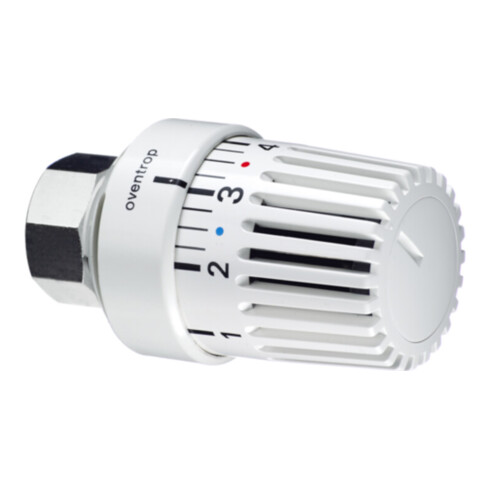 Tête thermostatique OV UNI L avec sonde fixe, mise à zéro, couleur blanche