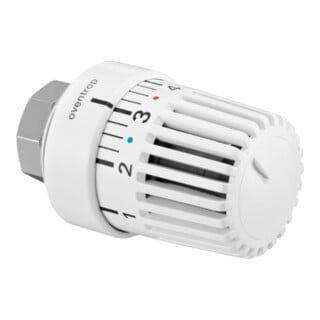 Tête thermostatique OV UNI LA avec sonde liquide blanche avec position zéro