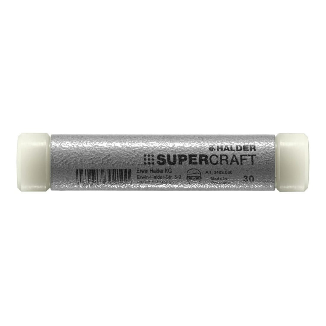 Têtes de maillet L. 155 mm D. tête 30 mm anti-rebond nylon blanc, dur HALDER