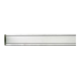 Tetzner & Jentzsch Aluminiumpfosten SILBER 68 x 68 x 1850 mm hell eloxiert mit Verstärkung
