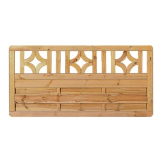 Tetzner & Jentzsch Antikzaun 180 x 90 cm kdi-grün Rahmen 45 x 68 mm Lamellen genutet geschraubt