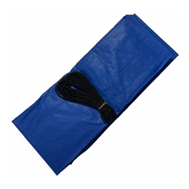 Tetzner & Jentzsch Bâche en film pour bac à sable BENNY Ø 230 cm tissu PE bleu