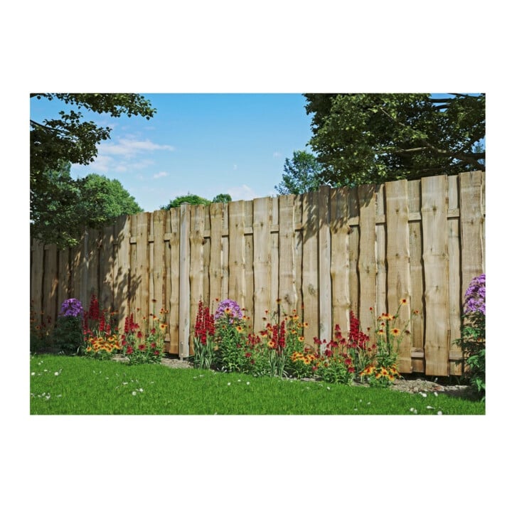 Tetzner & Jentzsch GmbH Pfosten kdi-grün sägerau 9 x 9 x 210 cm FÜNEN-Serie