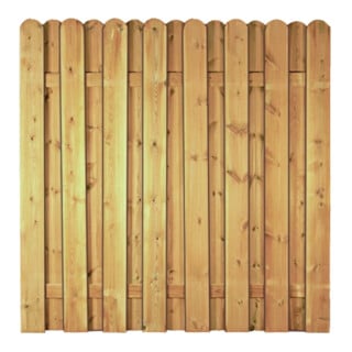 Tetzner & Jentzsch GmbH Zaun DAAN-Serie 180 x 180 cm kdi-grün 20 x 145 mm geschraubt