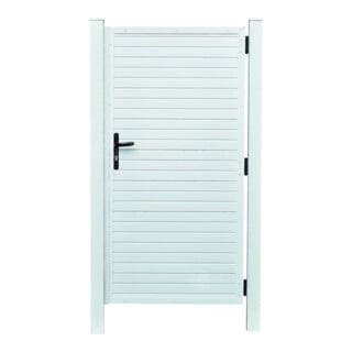 Tetzner & Jentzsch KS-Türelement LIGHTLINE 100 x 180 cm weiß inkl. Beschläge
