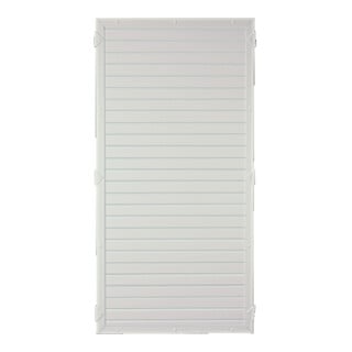 Tetzner & Jentzsch KS-Zaunelement LIGHTLINE 90 x 180 cm weiß Füllung Rahmen