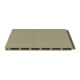 Tetzner & Jentzsch Lame de clôture série ELSKOP 20 x 140 x 1790 mm SCHILF co-extrudée