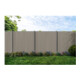 Tetzner & Jentzsch Lame de clôture série ELSKOP 20 x 140 x 1790 mm SCHILF co-extrudée