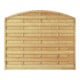 Tetzner & Jentzsch Maxi-Bogen 180 x 150/130cm Rahmen 45 x 45mm kdi grün geriffelt