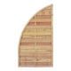 Tetzner & Jentzsch Maxi-Bogen Fermeture 90 x 160 cm kdi vert Cadre 45 x 45 mm Lames rainurées