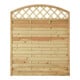 Tetzner & Jentzsch Maxi-Bogen Ranki 150 x 180/160 cm kdi vert cadre 45/45 mm lamelles rainurées